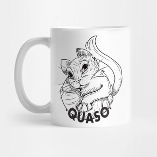 Quaso with cat Mug